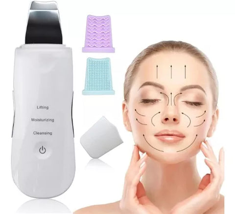 Limpiador Facial Ultrasónico 3 En 1